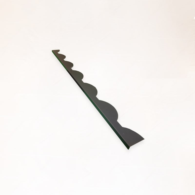 Remate Frontal Gris Pizarra