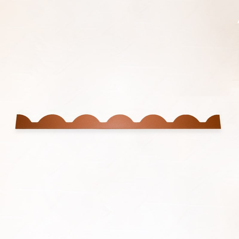 Remate Frontal Rojo Marron