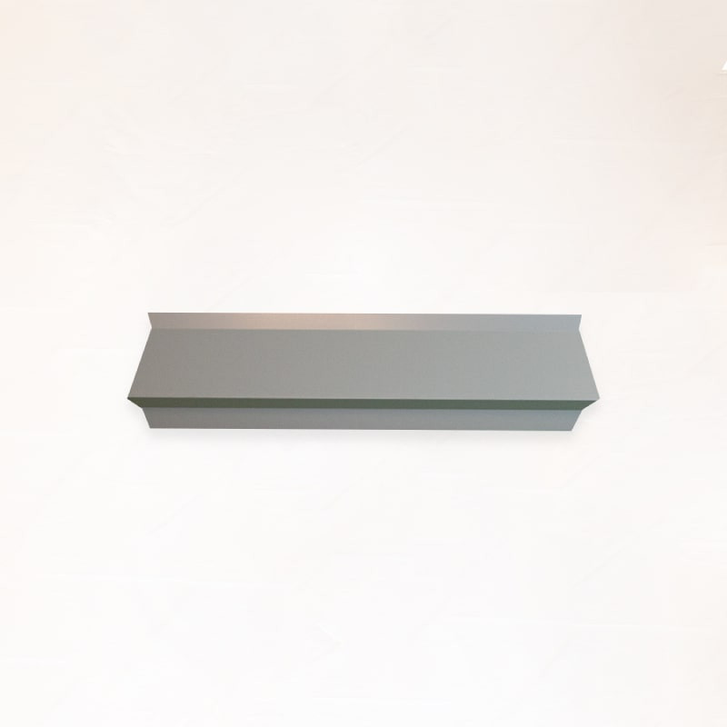 Remate Lateral Rojo Teja a Pared