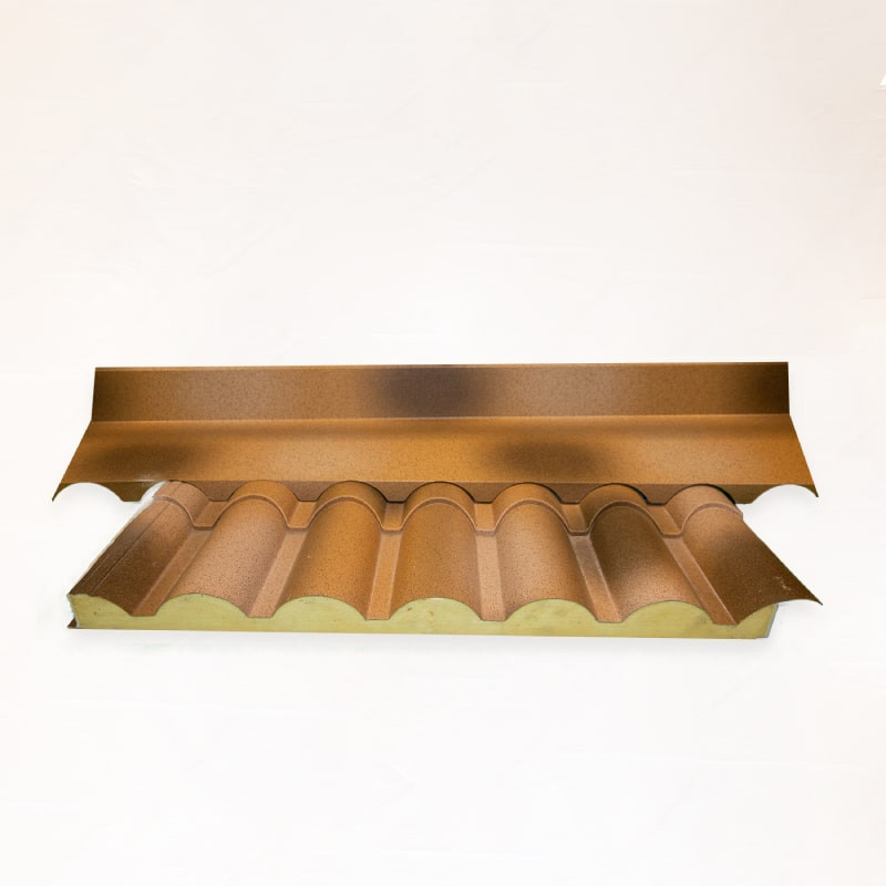 Remate Cumbrera Albero Envejecido a Pared