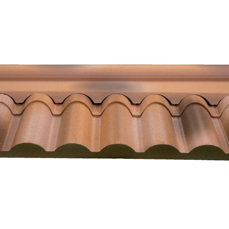 Remate Cumbrera Albero Envejecido dos Aguas