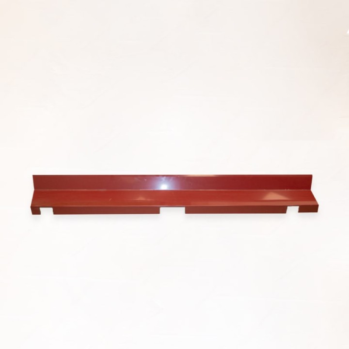 Remate Cumbrera Rojo Teja a Pared