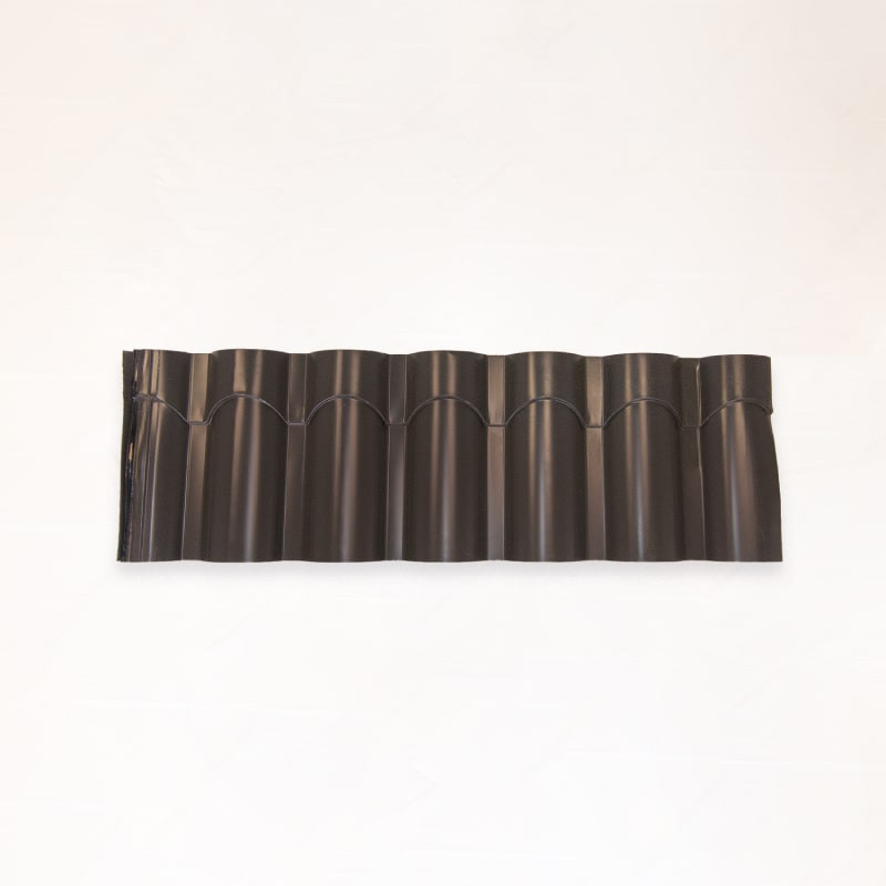 Panel Imitacion Teja Gris Pizarra Blanco