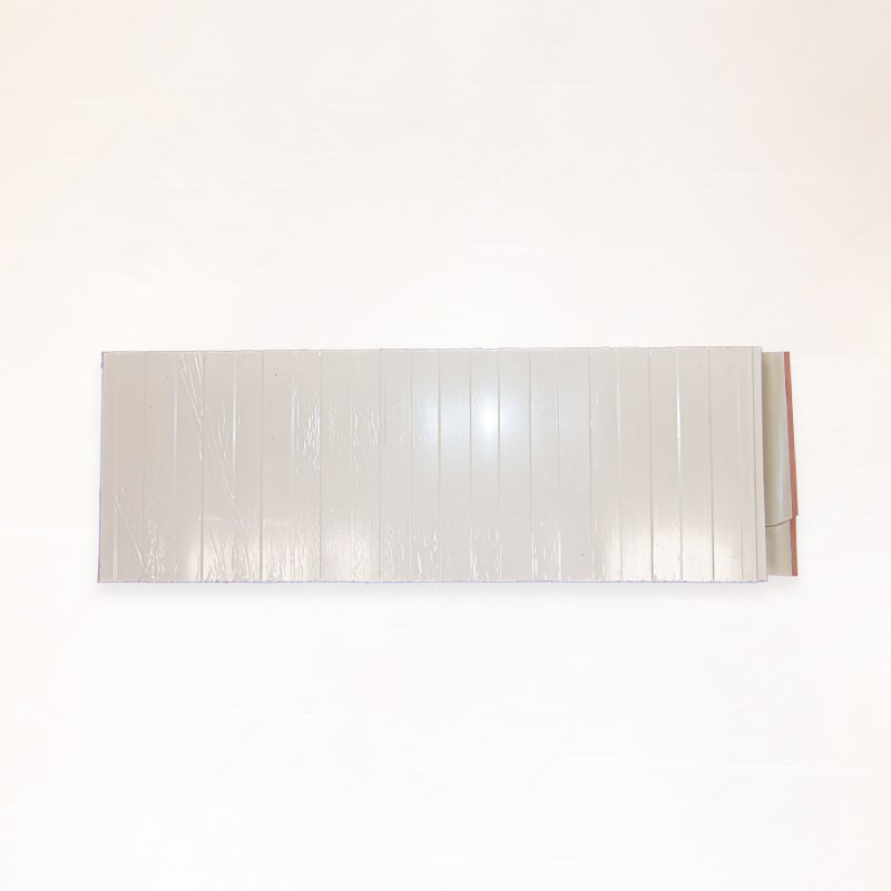 Panel Sandwich teja imitación ROJO MARRON BLANCO